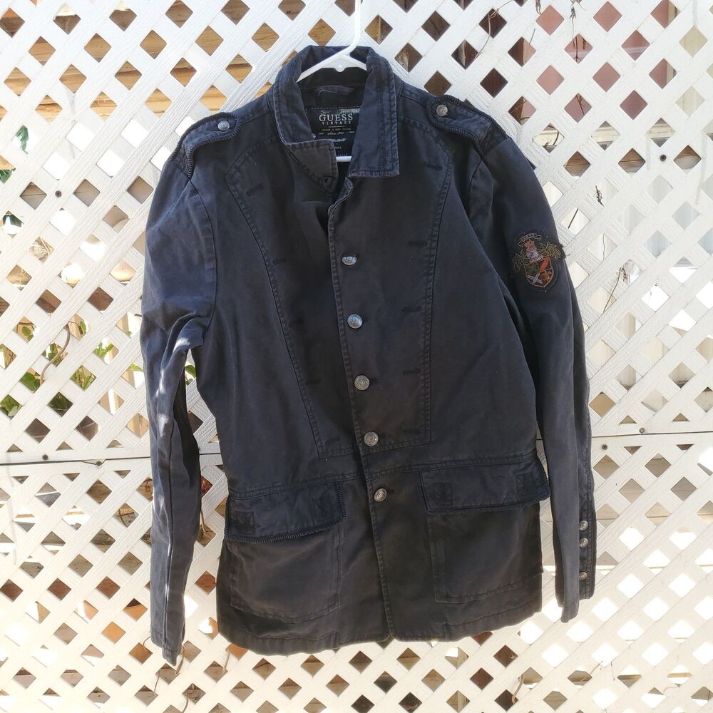 Men’s GUESS Jacket - Size Medium Winter Coat/Jacket, Unique Guess Badge
